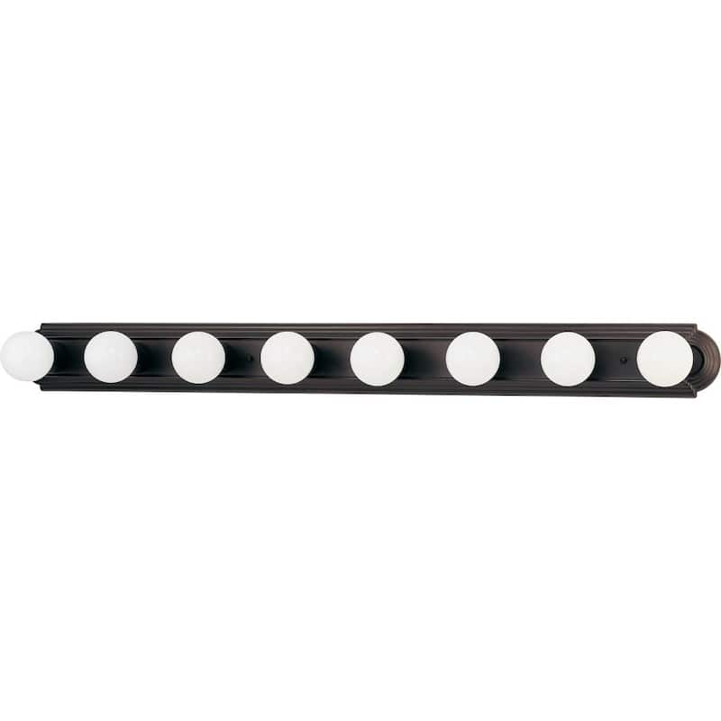 8 Light 48 In. Racetrack Vanity