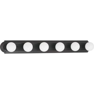 6 Light 36 In. Racetrack Vanity