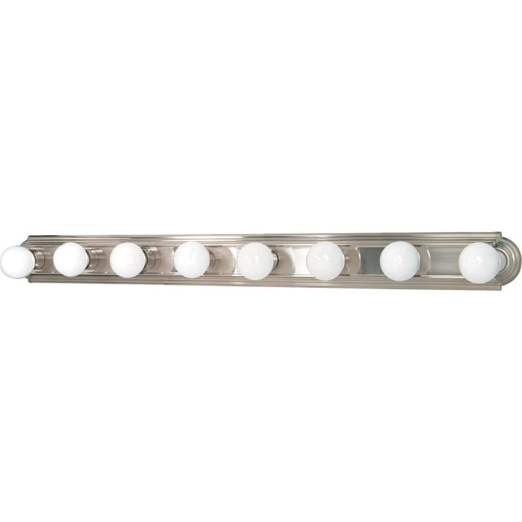8 Light 48 In. Racetrack Vanity