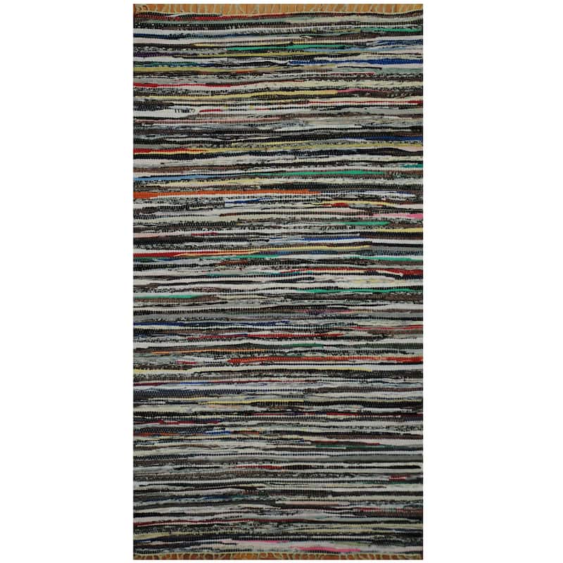 Handmade Wool Kilim (India) - 3' x 5'5