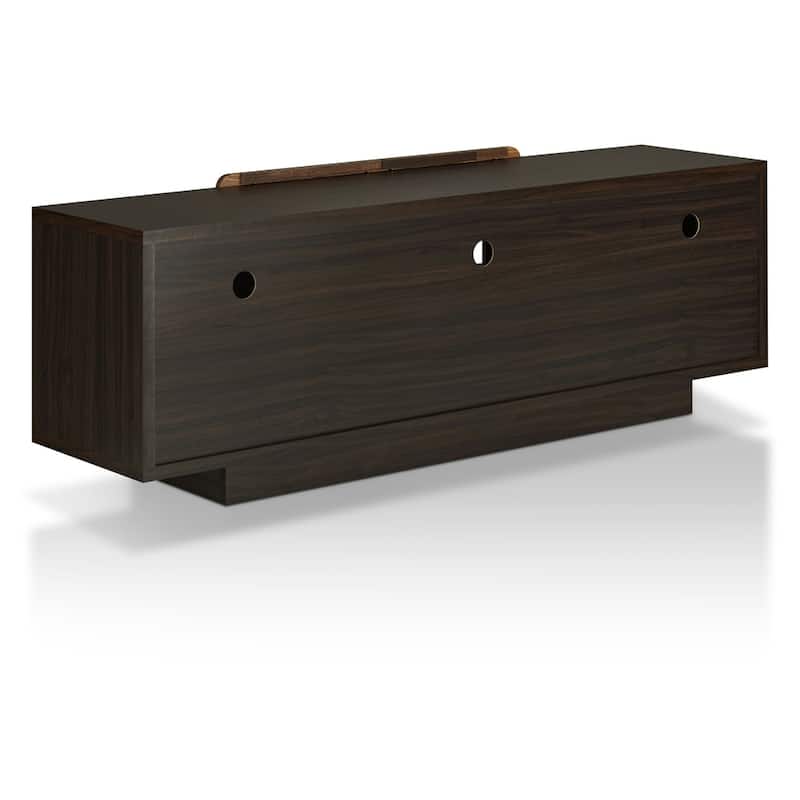 Fahri Transitional Natural 63-inch 6-Shelf TV Console by Carbon Loft
