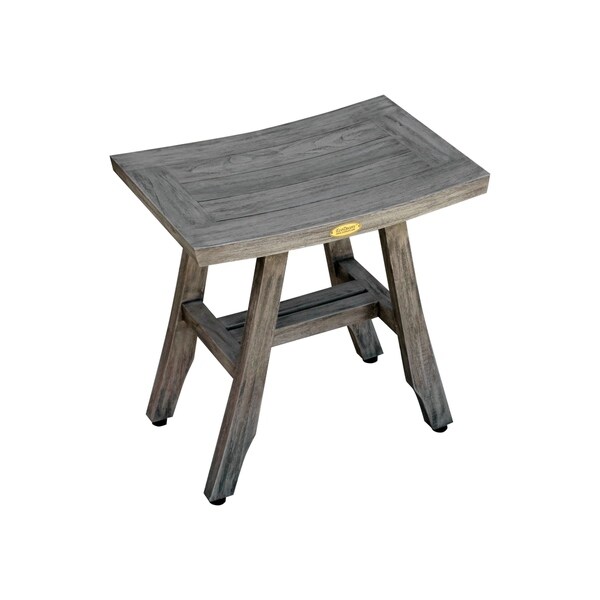 grey shower stool