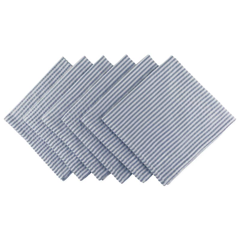 DII Seersucker Napkin - French Blue