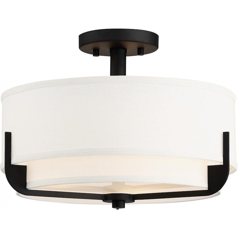 Frankie 3 Light Semi-Flush