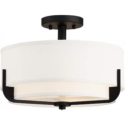 Frankie 3 Light Semi-Flush