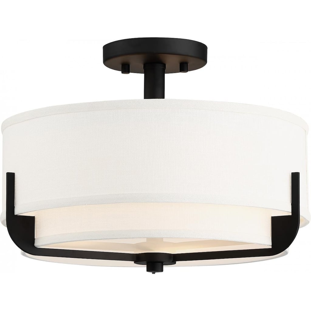 Frankie 3 Light Semi-Flush