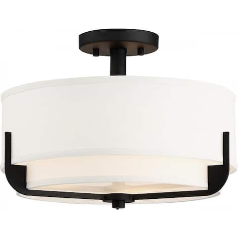 Frankie 3 Light Semi-Flush