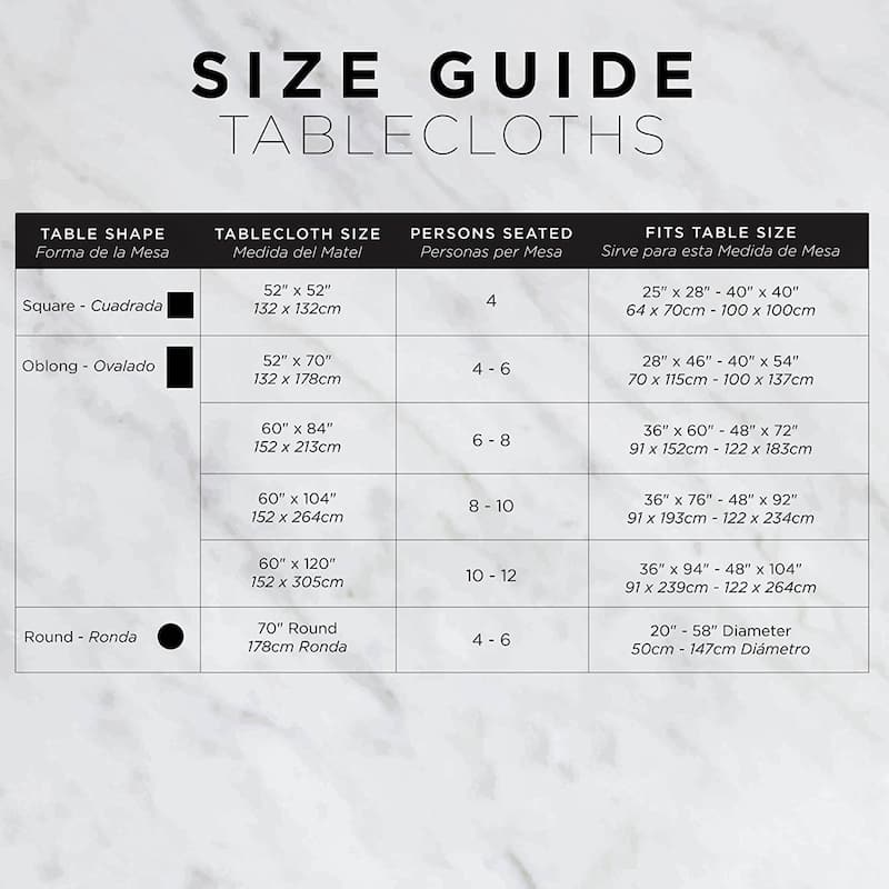 DII Seersucker Tablecloth