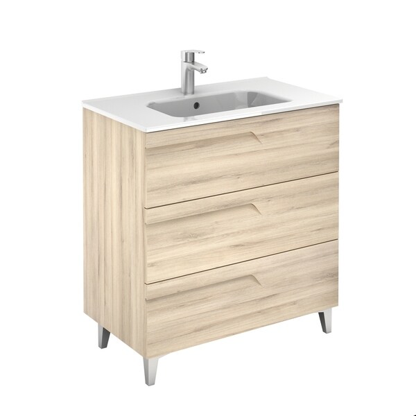 Eviva Vitta 32″ Beige Modern Vanity