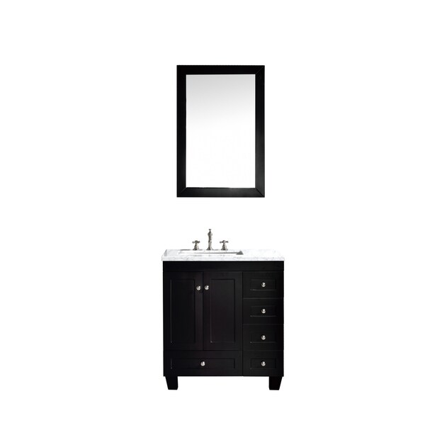 Eviva Acclaim C. 28" Transitional Espresso Vanity