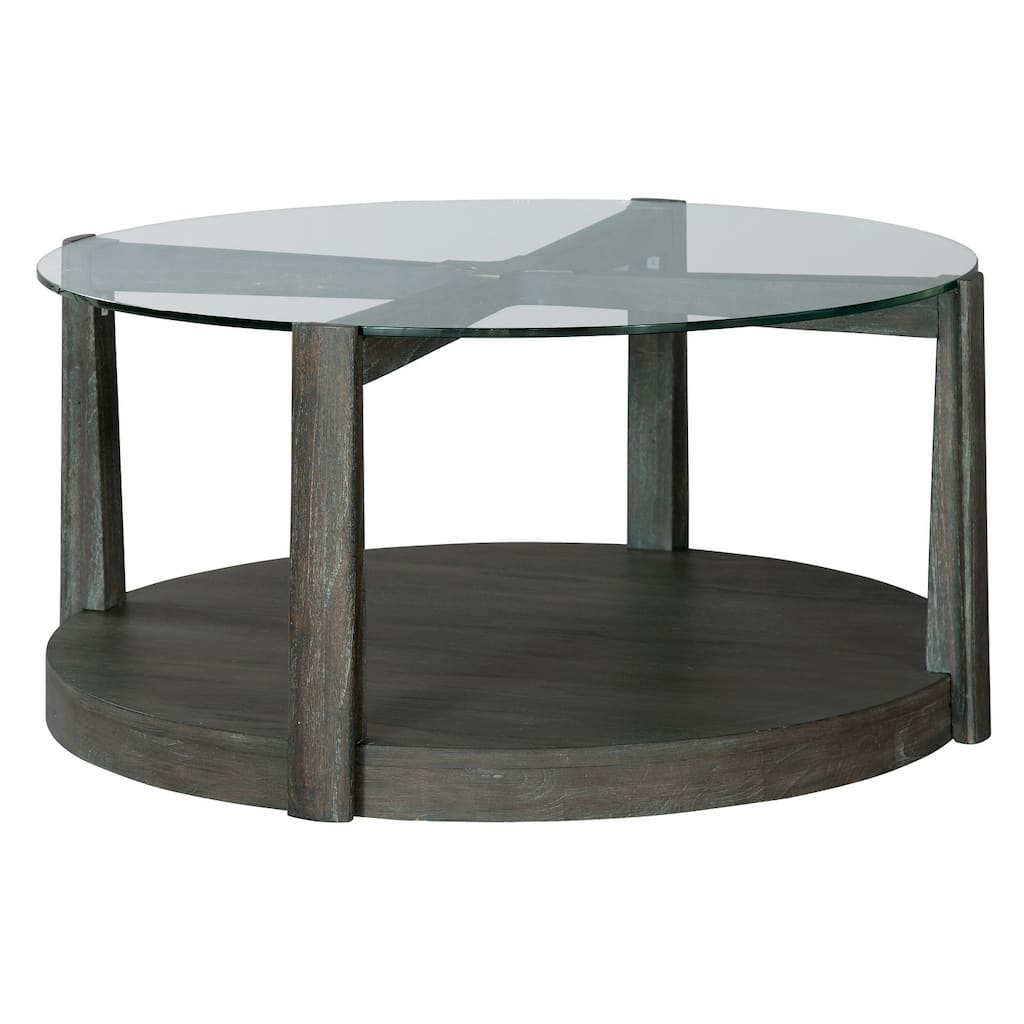 Round Solid Wood Coffee Table - Edgewater