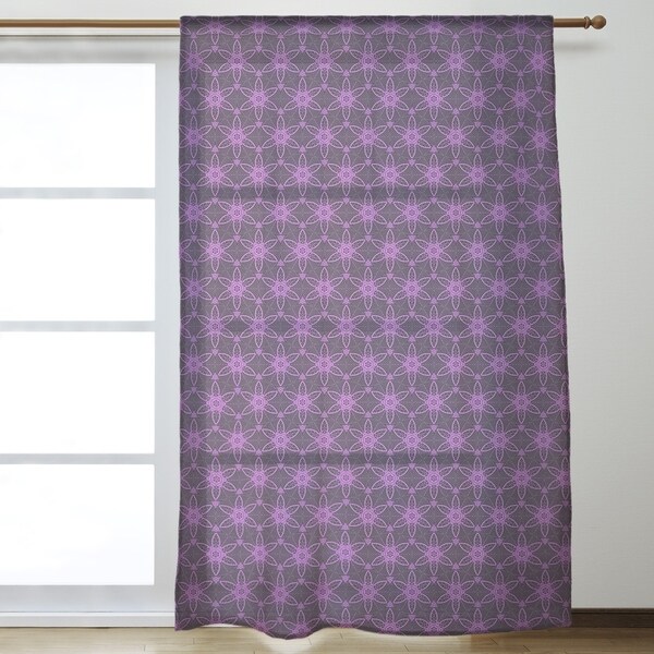 Classic Ornate Circles Sheer Curtains - 53 x 84 - 53 x 84. Opens flyout.