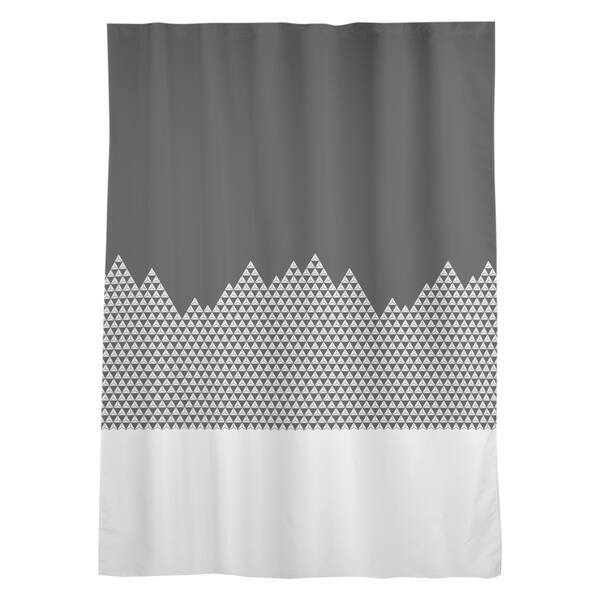 Shop Mountain Pattern Sheer Curtains 53 X 84 On Sale Free