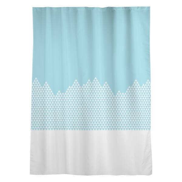Shop Mountain Pattern Sheer Curtains 53 X 84 On Sale Free