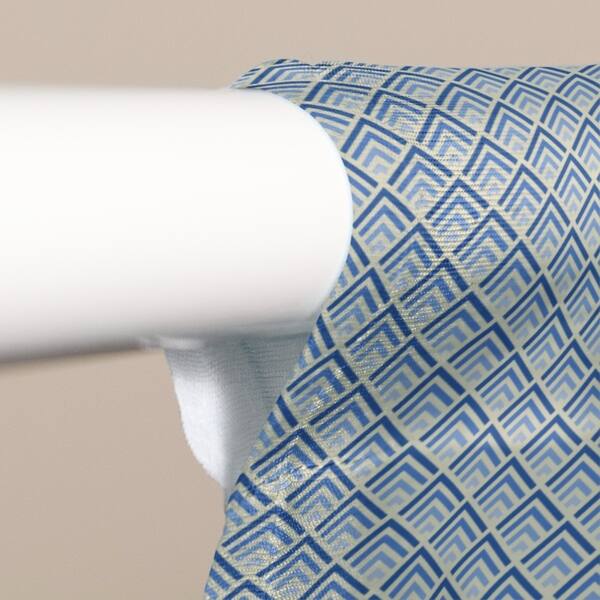 Shop Classic Geometric Ombre Pattern Sheer Curtains 53 X 84 On