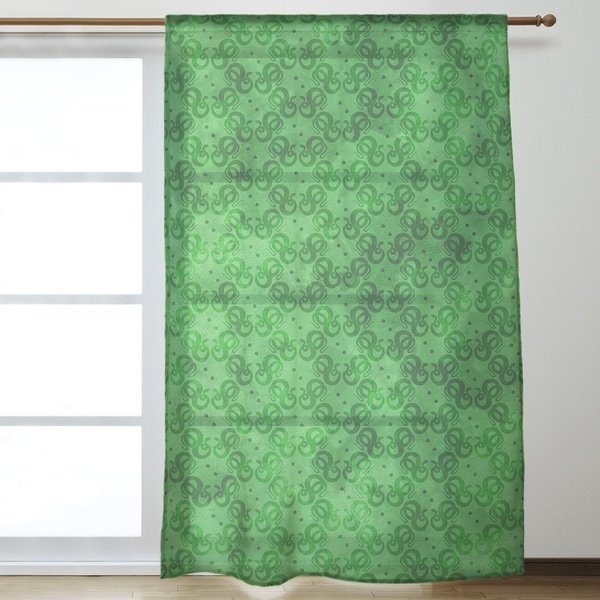 Snakes Pattern Sheer Curtains - 53 x 84 - 53 x 84. Opens flyout.