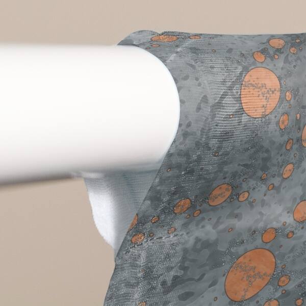 Shop Monochrome Planets Stars Sheer Curtains 53 X 84 On Sale