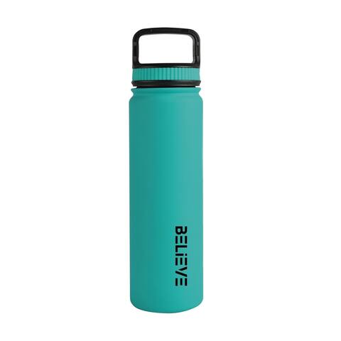 Believe Vacuum-Insulated Stainless Steel 24 oz Fitness Tumbler