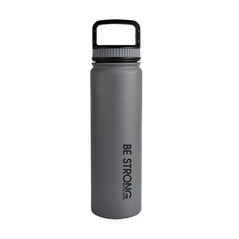 Be Strong with God Vacuum-Insulated Stainless Steel 24 oz Fitness Tumbler