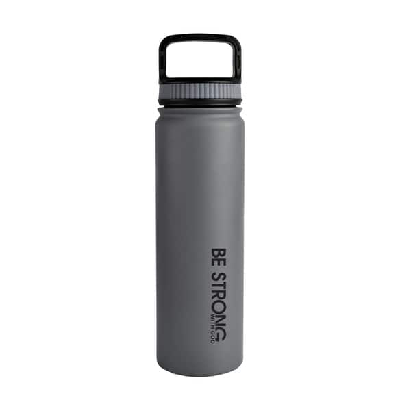 Be Strong with God Vacuum-Insulated Stainless Steel 24 oz Fitness ...