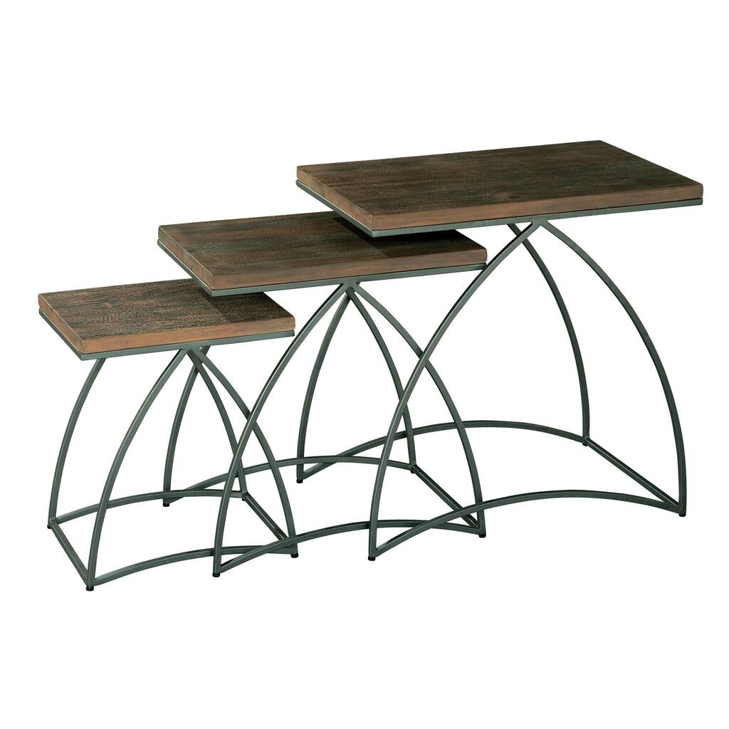 Rectangular Solid Wood Nesting Table Set - Hekman