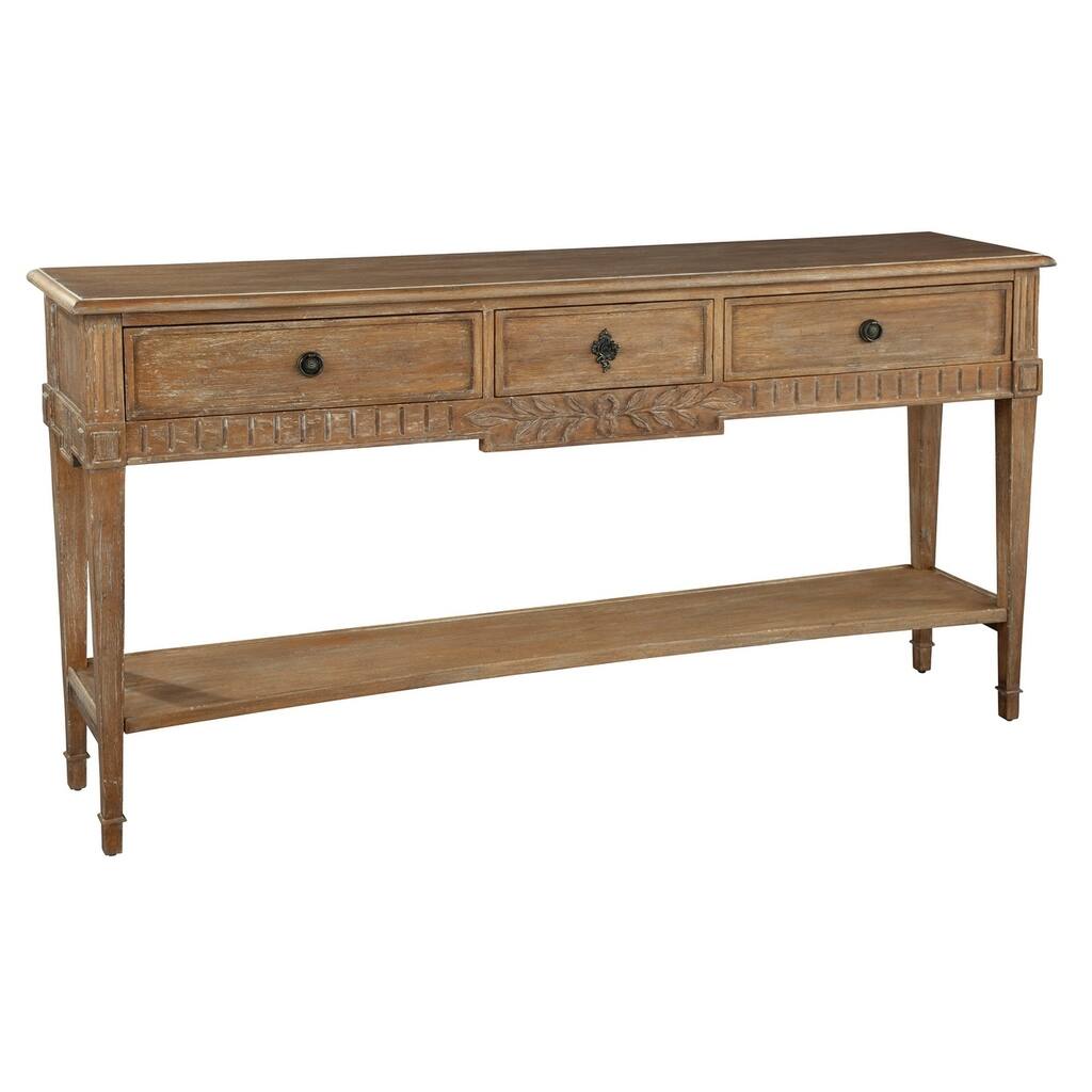 Rectangular Solid Wood Console Table - Hekman