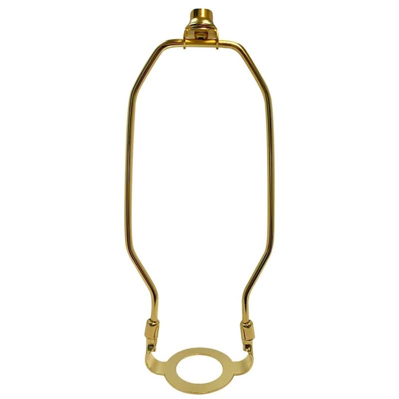 Slip Uno Adapter Converts your 13" high Lampshade to fit on Slip Uno Lamp Base (1 7/16" opening) - 10"h