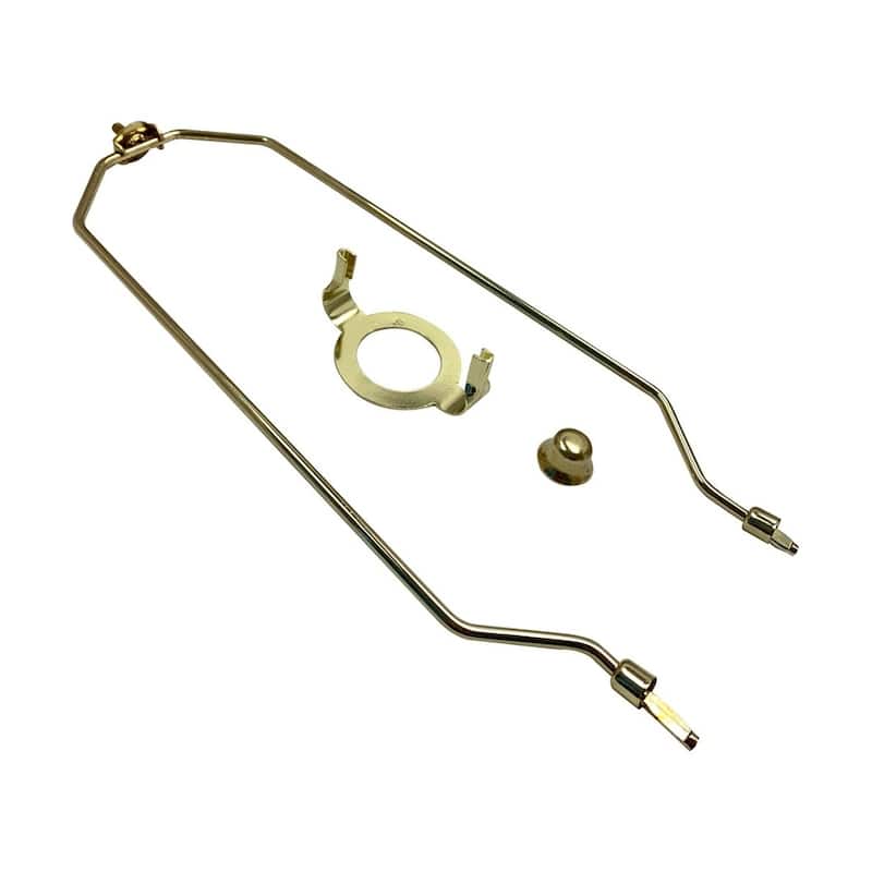 Slip Uno Adapter Converts your 14" high Lampshade to fit on Slip Uno Lamp Base (1 7/16" opening) - 11"h