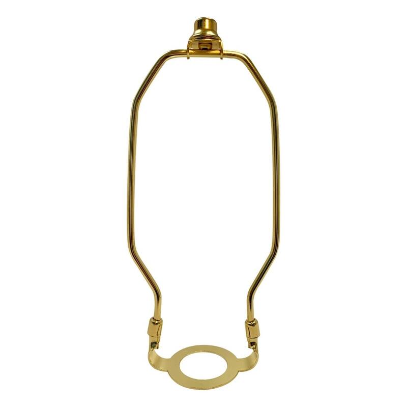 Slip Uno Adapter Converts your 12" high Lampshade to fit on Slip Uno Lamp Base (1 7/16" opening) - 9"h - N/A