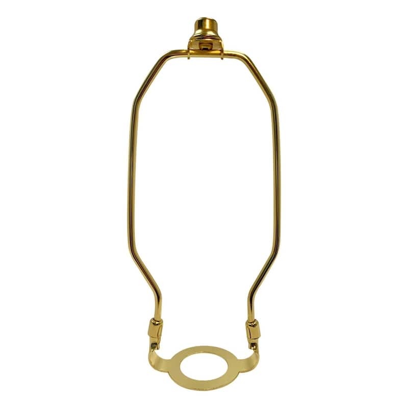 Slip Uno Adapter Converts your 12" high Lampshade to fit on Slip Uno Lamp Base (1 7/16" opening) - 9"h