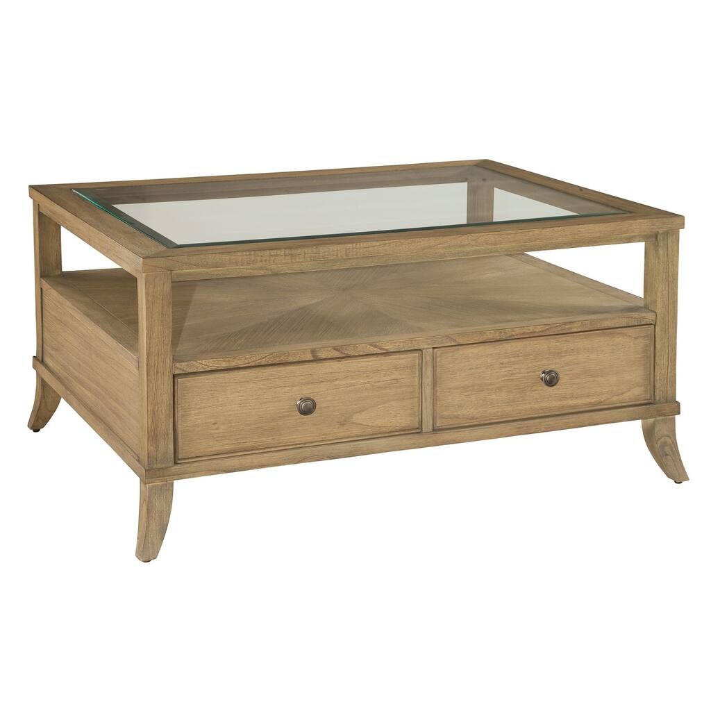 Rectangular Solid Wood Coffee Table - Urban Retreat