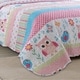 preview thumbnail 2 of 4, Porch & Den Dutton Bird and Stripe Kids Quilt Set