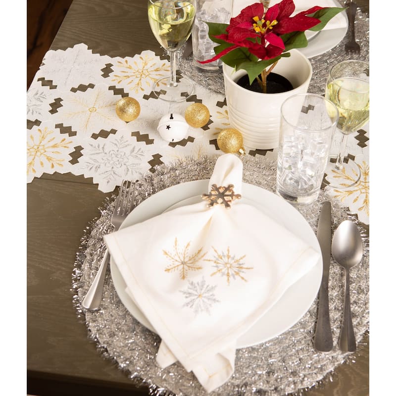 DII Winter Sparkle Napkin (Set of 6)