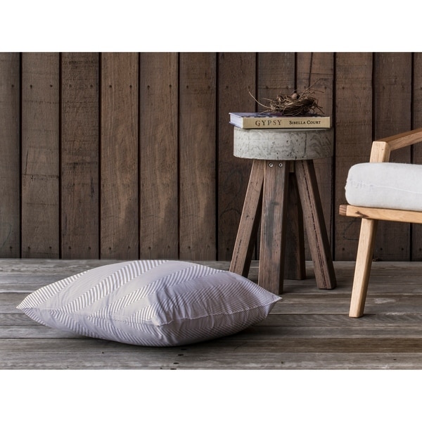 DEEP CHEVRON Floor Pillow By Kavka Designs