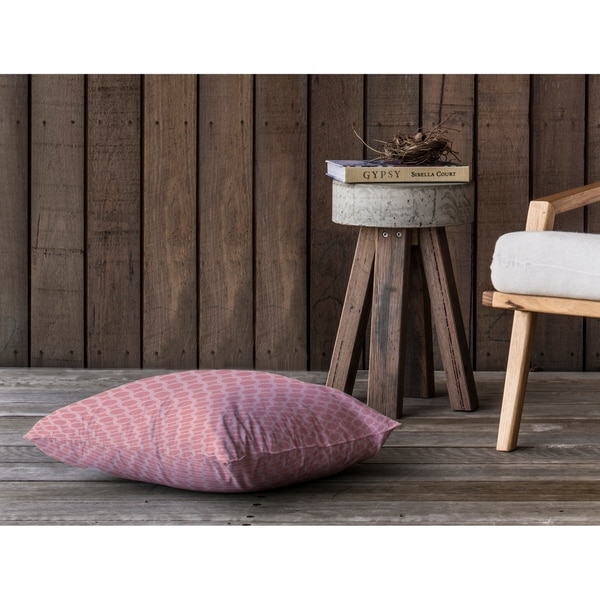 SIMPLE CIRCLES PINK Floor Pillow By Kavka Designs