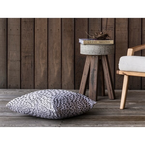 CHEETAH BLACK SPOT Floor Pillow By Kavka Designs