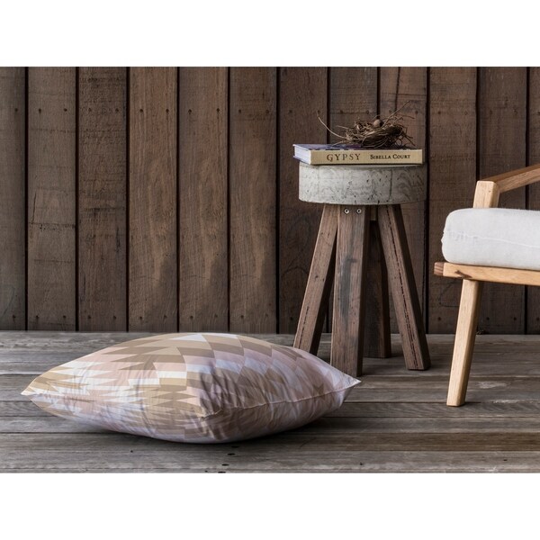 SAN PEDRO BEIGE Floor Pillow By Kavka Designs