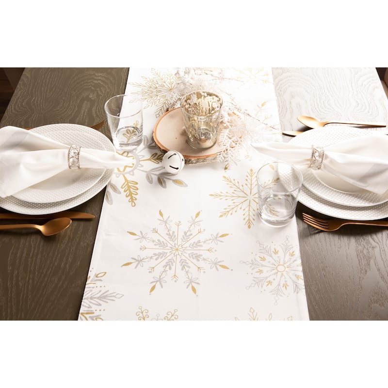 DII Winter Sparkle Table Runner
