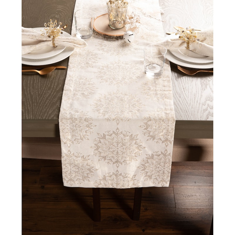 DII Winter Sparkle Table Runner