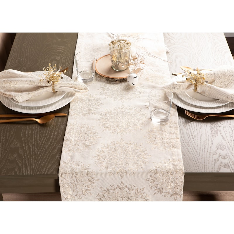 DII Winter Sparkle Table Runner