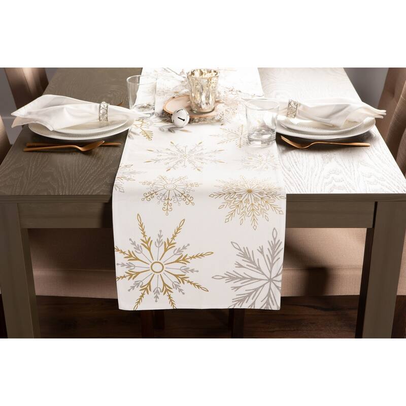 DII Winter Sparkle Table Runner