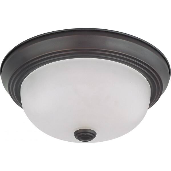 slide 1 of 1, 2-Light 11 In. Flush Mount
