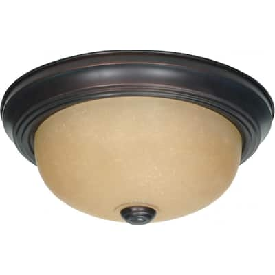 2-Light 11 In. Flush Fixture