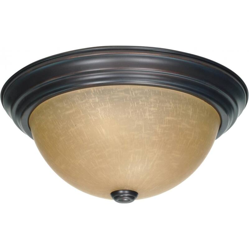 2-Light 13 In. Flush Fixture