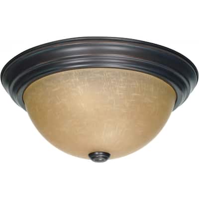 2-Light 13 In. Flush Fixture