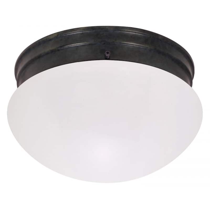 2-Light 10 In. Mushroom Flush