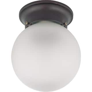 1-Light 6 In. Ball Ceiling