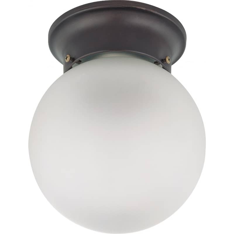 1-Light 6 In. Ball Ceiling