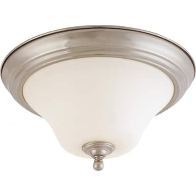 Dupont 2-Light 13 In. Flush Fixture