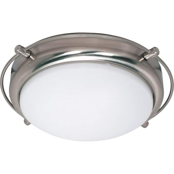 slide 1 of 1, Polaris 2-Light 14 In. Flush Fixture